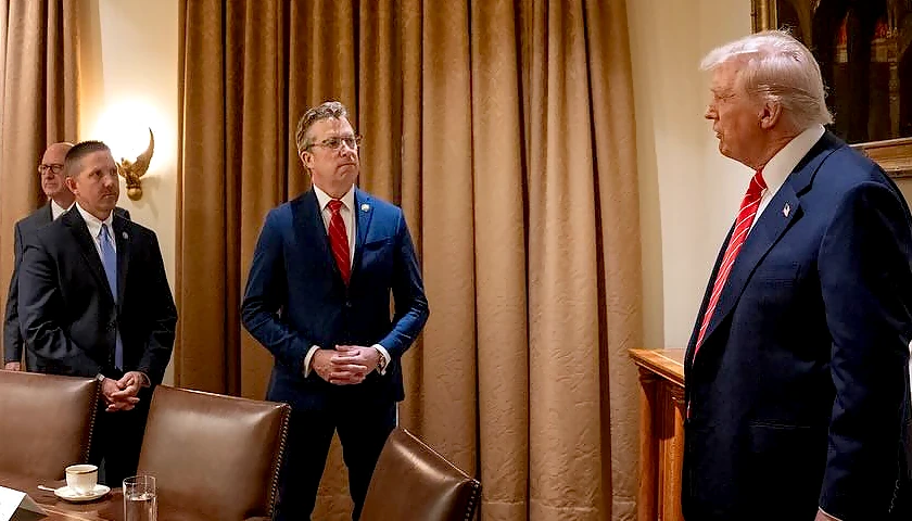 Rep. Andy Ogles and President Donald Trump