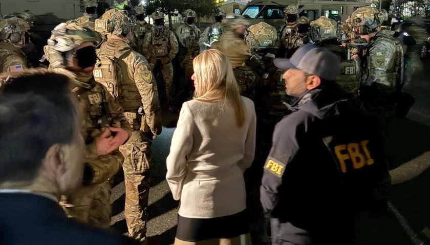 Pam Bondi and Kash Patel