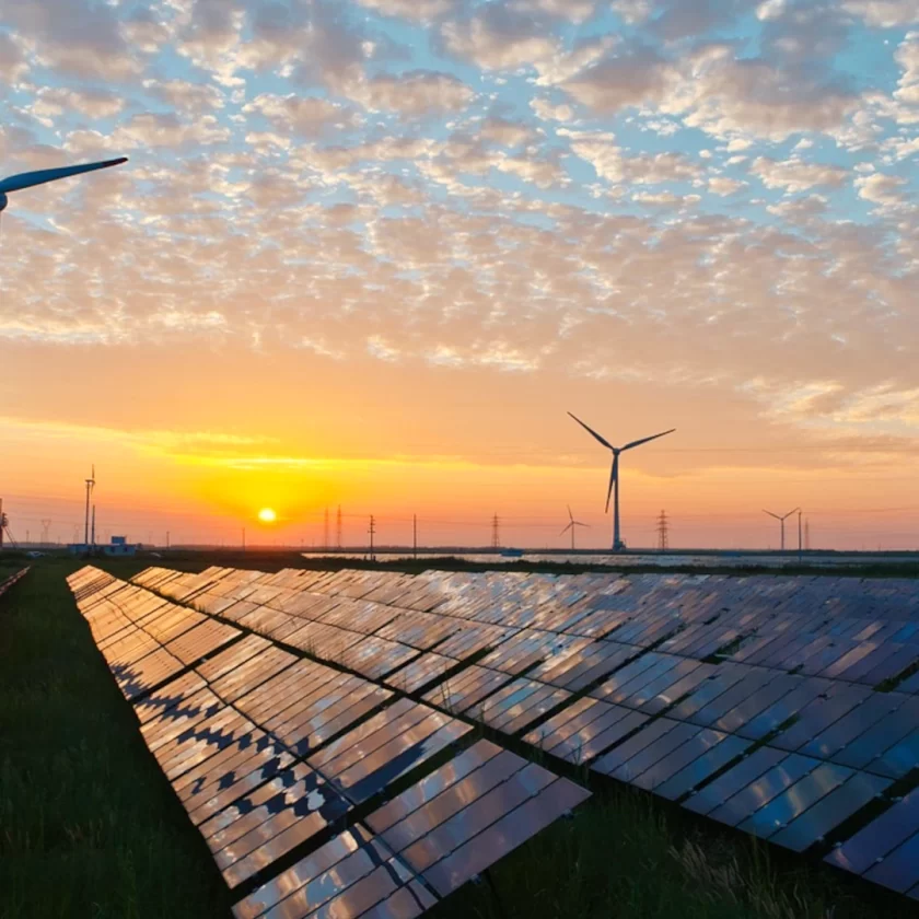 Solar-Wind farm
