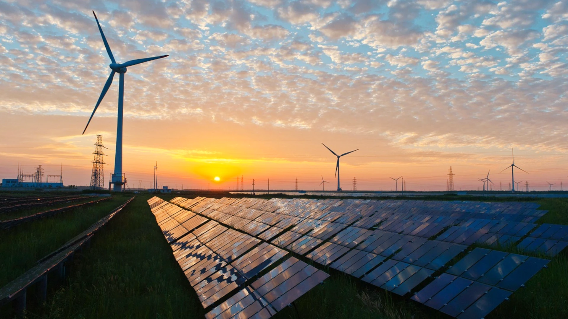 Solar-Wind farm
