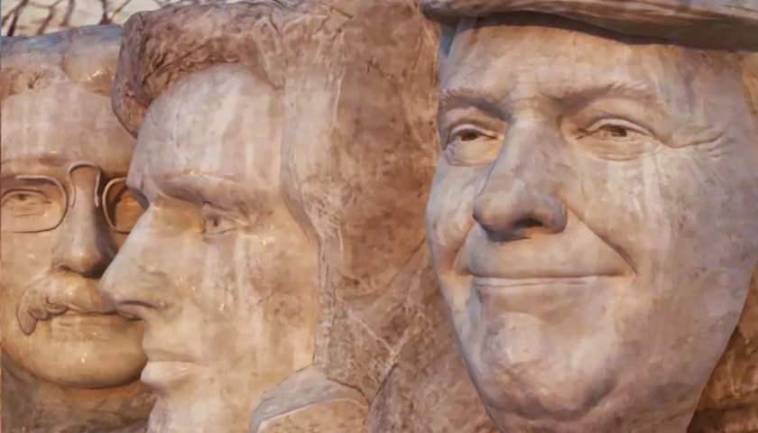 Trump on Mt. Rushmore