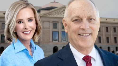 Andy Biggs and Karin Taylor Robson