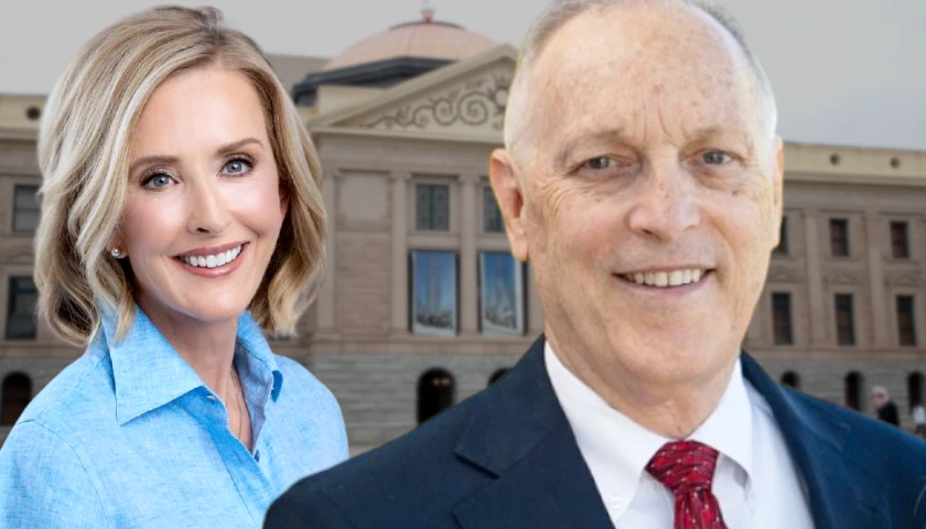 Andy Biggs and Karin Taylor Robson