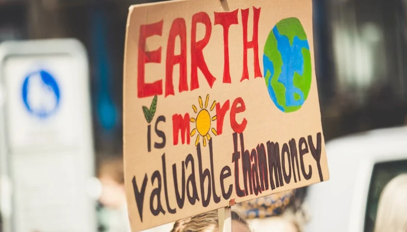 Climate protest