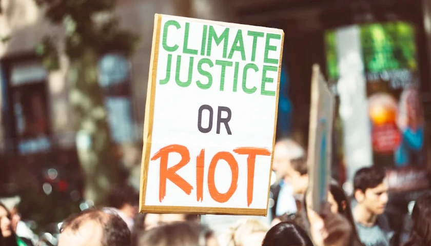 Climate protest