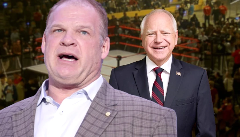 Tim Walz and Glenn Jacobs
