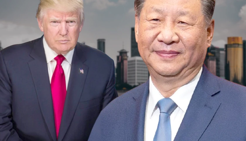 Donald Trump and Xi Jinping