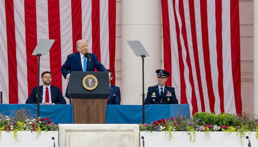 Donald Trump speaking