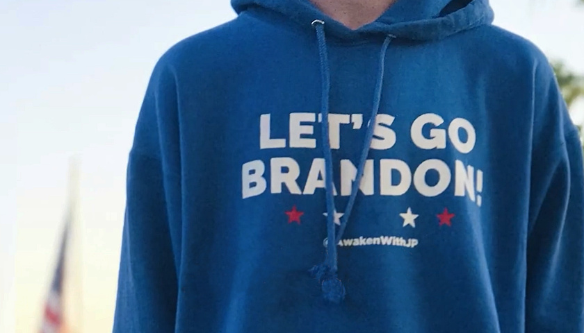 'Let's Go Brandon" sweatshirt
