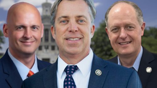 State Rep Lee Reeves, State Senate Majority Leader Jack Johnson, Re. Andy Ogles