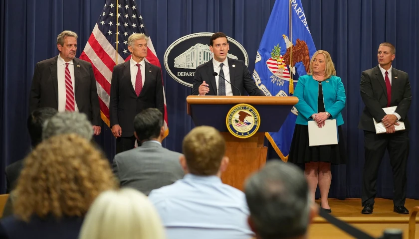 DOJ charges