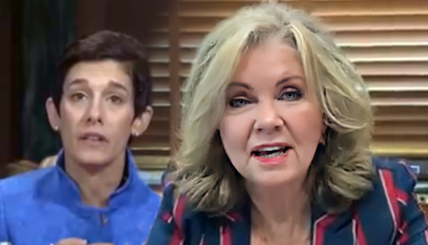 Sen Marsha Blackburn, Judge Paula Xinis