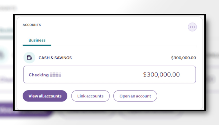 Lee Reeves account balance