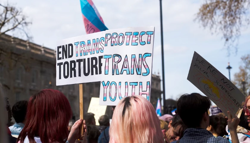 transgender protest