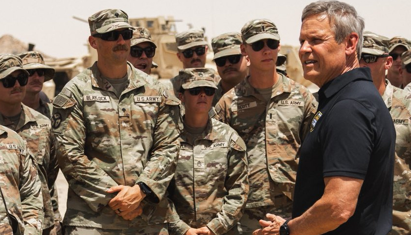 Gov. Bill Lee and the Tennessee National Guard