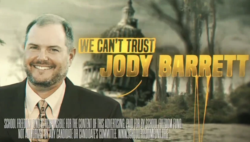 Jody Barrett ad