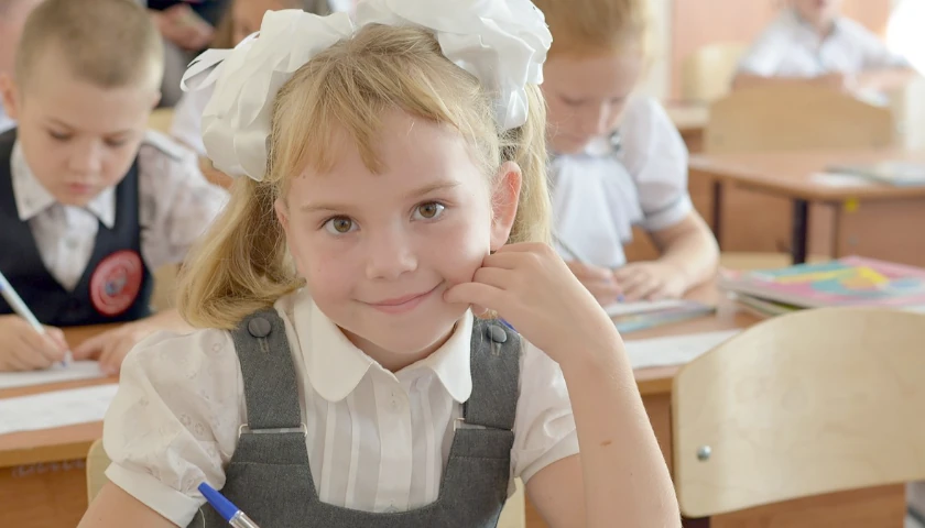 kids in school