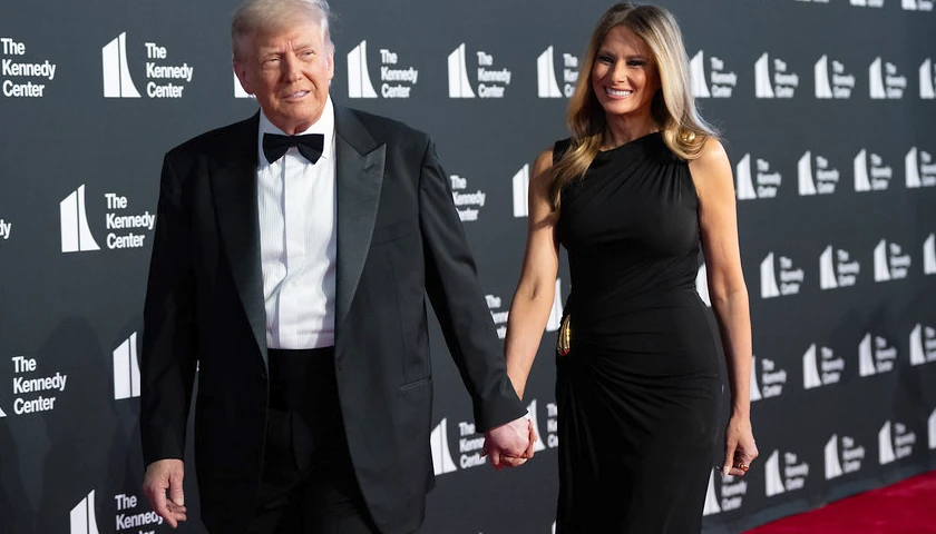 Melania and Donald
