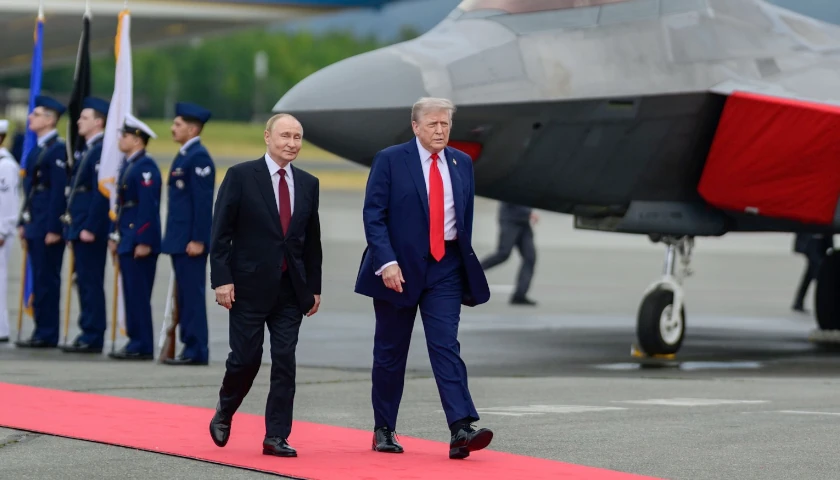 Russia and America meeting