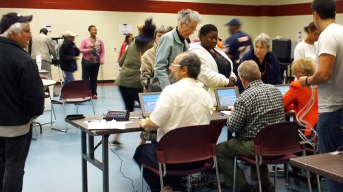 Voter registration and early voting