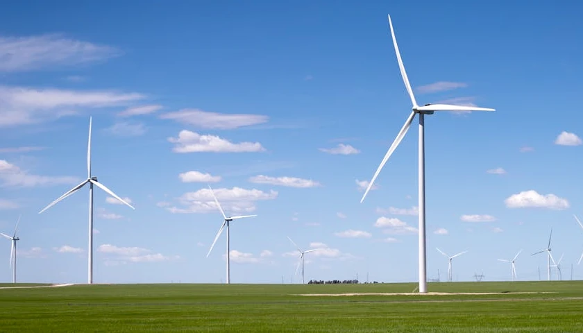 wind turbines