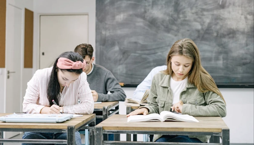 classroom students