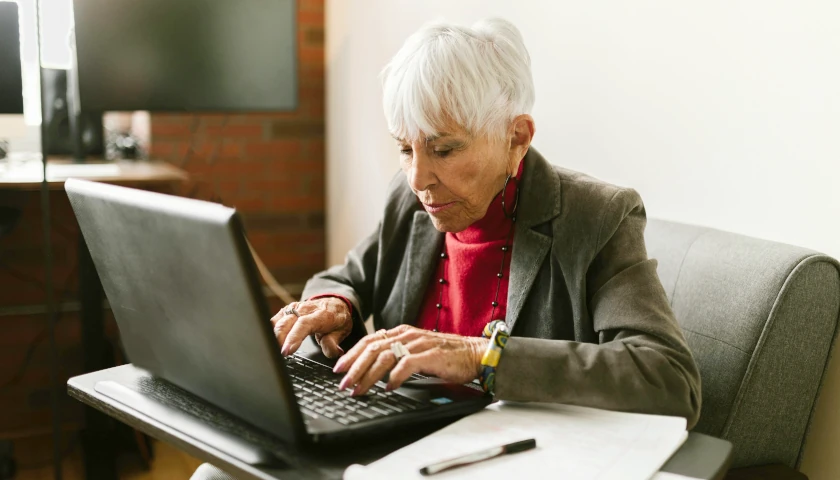elderly worker
