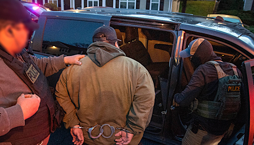 Arrested by ICE