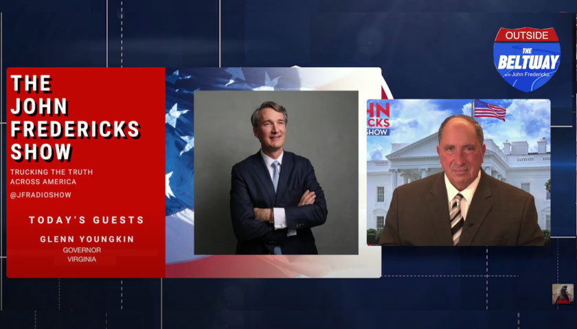 John Fredericks interview Gov. Glenn Youngkin