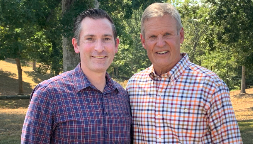 Matt Van Epps and Gov. Bill Lee