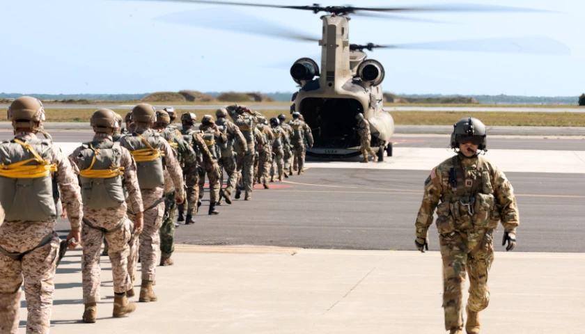 National Guard members