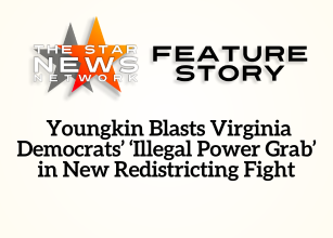 TSNN Featured:  Youngkin Blasts Virginia Democrats’ ‘Illegal Power Grab’ in New Redistricting Fight TSNN Featured:  Youngkin Blasts Virginia Democrats’ ‘Illegal Power Grab’ in New Redistricting Fight