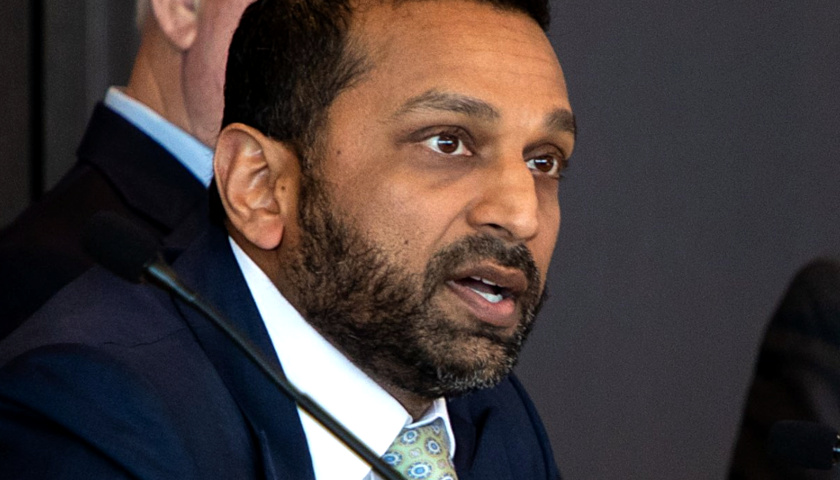 Patel Says FBI Found More Weaponization Crimes, Close to Solving Command and Funding for Antifa
