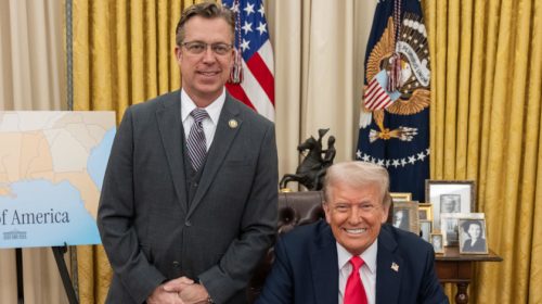Rep Andy Ogles and President Donald Trump