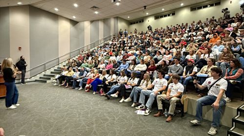 Riley Gains speaks to Turning POint USA chapter at UT-Chattanooga