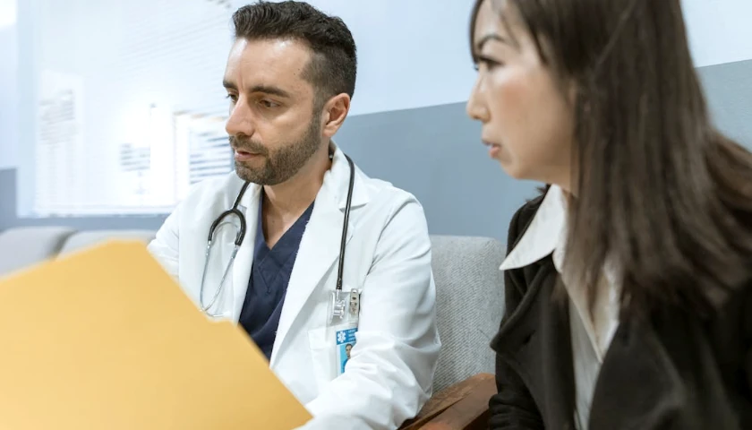 Doctor patient