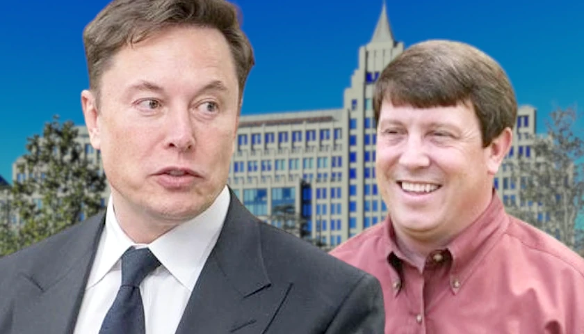 Elon Musk and Oscar Brock