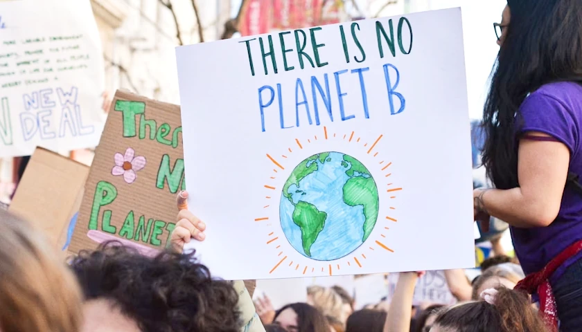 Climate protest