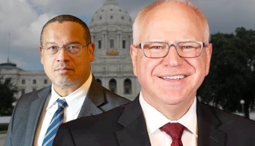 Tim Walz and Keith Ellison