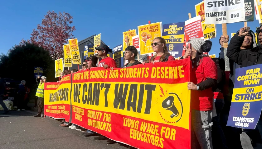 NEA supporters