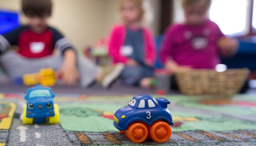 Playtime at daycare