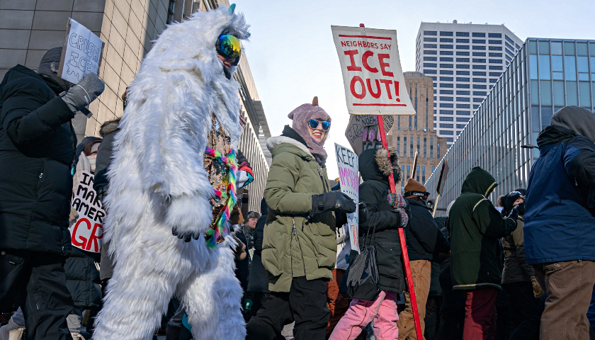 Ice Out protest