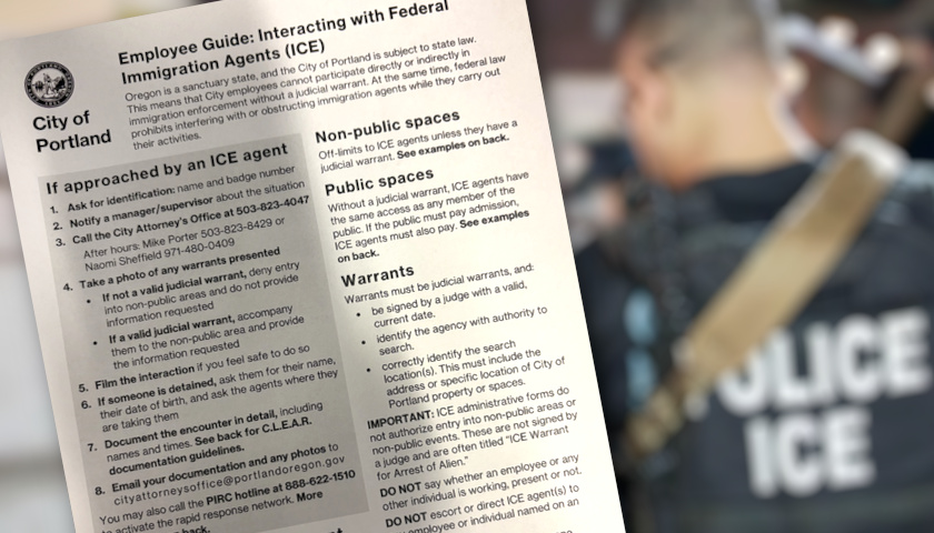 Portland Memo, ICE Agent