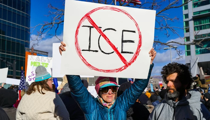 ICE protest