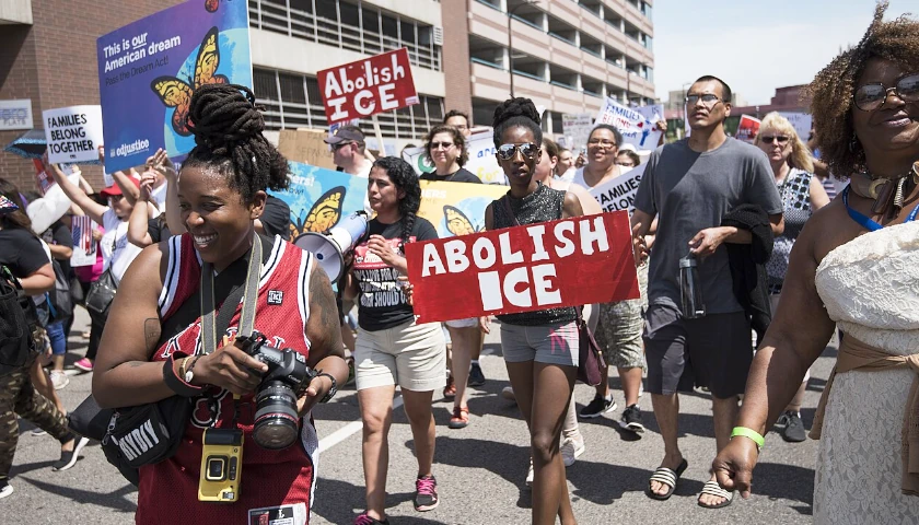 ICE protest