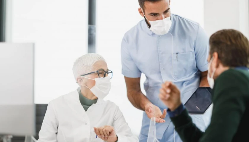 doctor and patient
