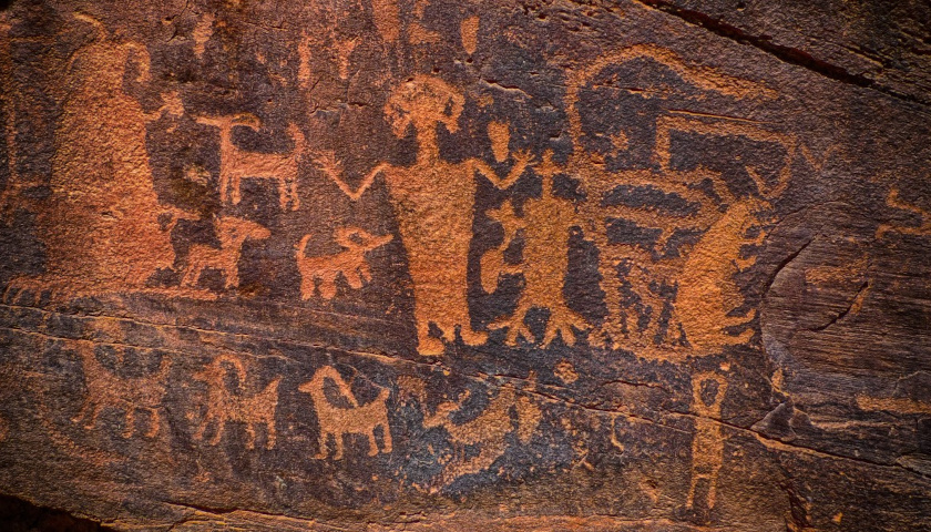 Native American Cave Drawings