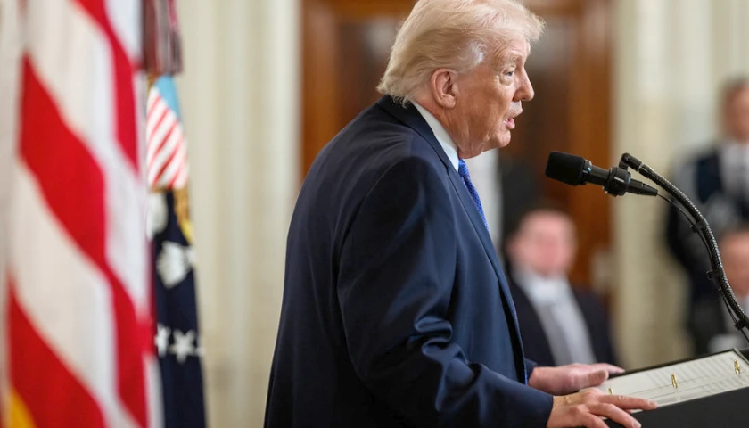 Trump speaking