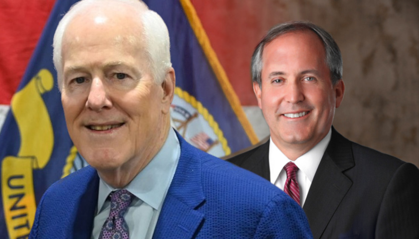 Senator John Cornyn, TX AG Ken Paxton