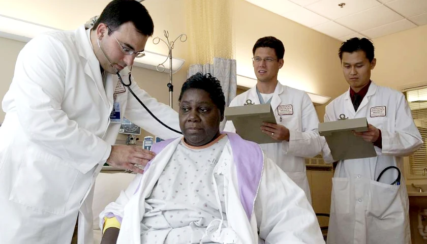 doctor and patient